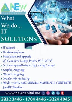 IT Service 100% for Home & Business BHD 0