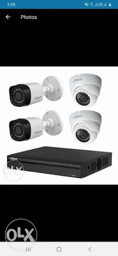 Camera and fitting hard disc DVR calling 0