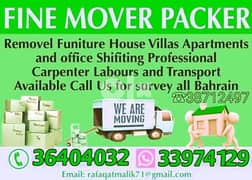 Jidhafs, shifting moving furniture and house items