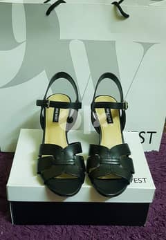 NINE WEST Janie leather sandal 0