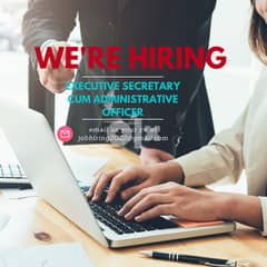 Hiring: Executive Secretary cum Administrative Officer 0