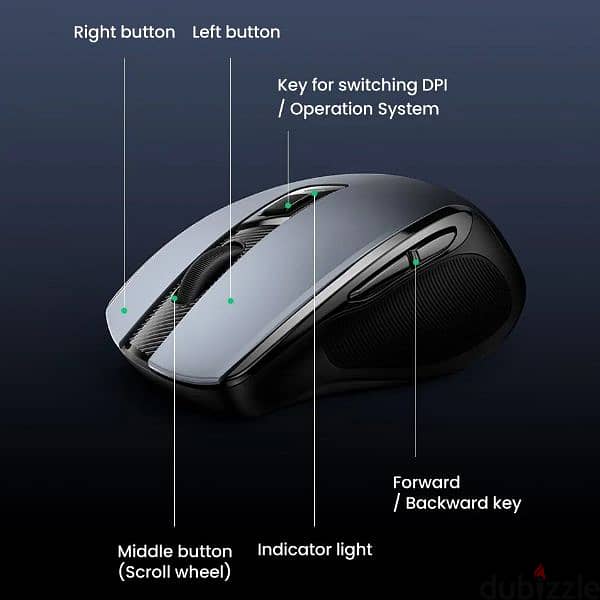 Ugreen Silent Wireless mouse 8