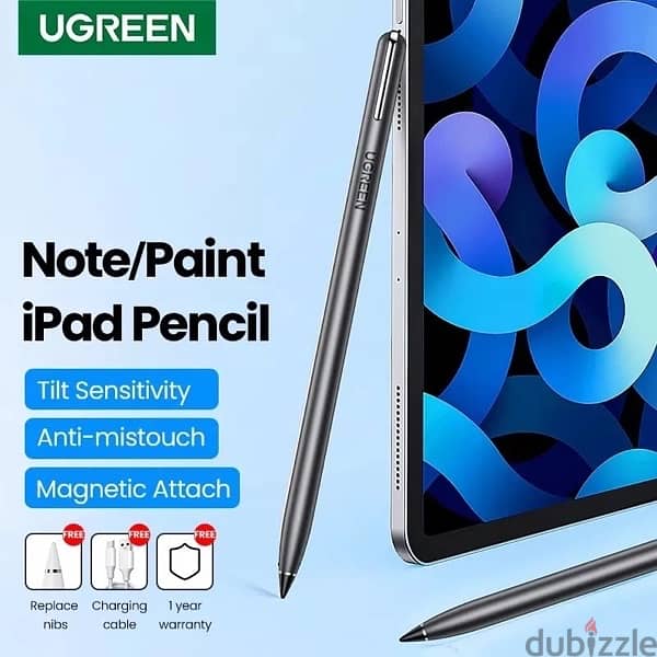 Apple iPad pen 2nd gn ( Magnatic pen) by UGREEN 0