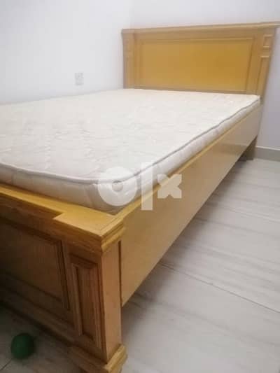 solid strength bed and mattress 120*190