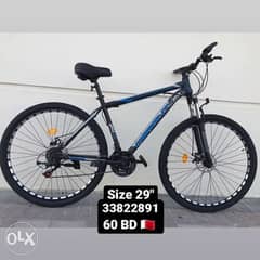 Brand New Mountain Bike - Size 29" - Price 60 BD Steel 0