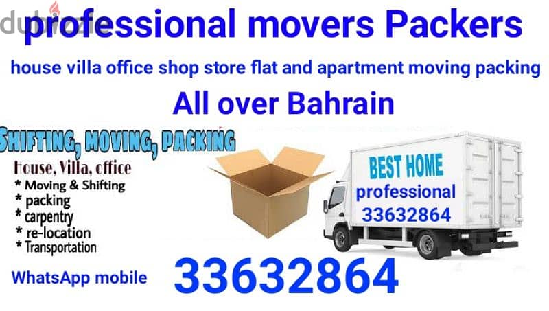 fast packer and mover Bahrain home 0