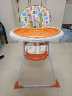 mother care high chair folding only 3 months use 0