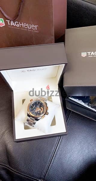 TAG Heuer Grand Carrera Calibre 36 Two Tone Watch ,orginal box & bag 4