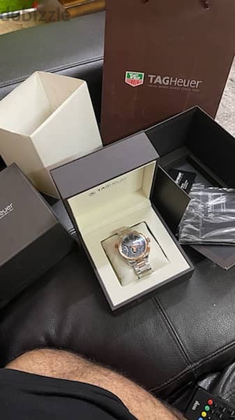 TAG Heuer Grand Carrera Calibre 36 Two Tone Watch ,orginal box & bag 5