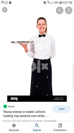I want 1 lady waiter should be Hindi spaking 0