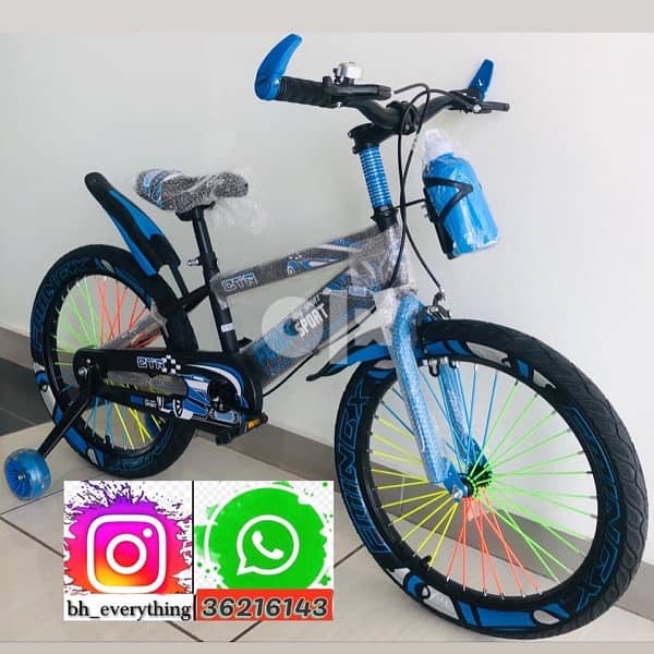 New Arrival cycle for kid’s with LED lights on the side wheels size 20 1