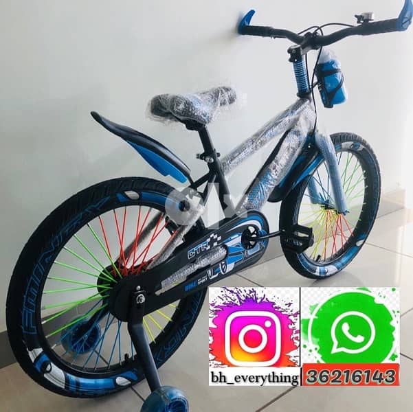 New Arrival cycle for kid’s with LED lights on the side wheels size 20 2