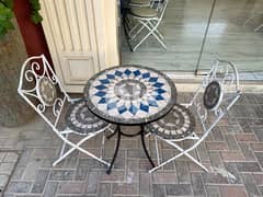 set of 1 table and 2 chairs 50bd for the set 0