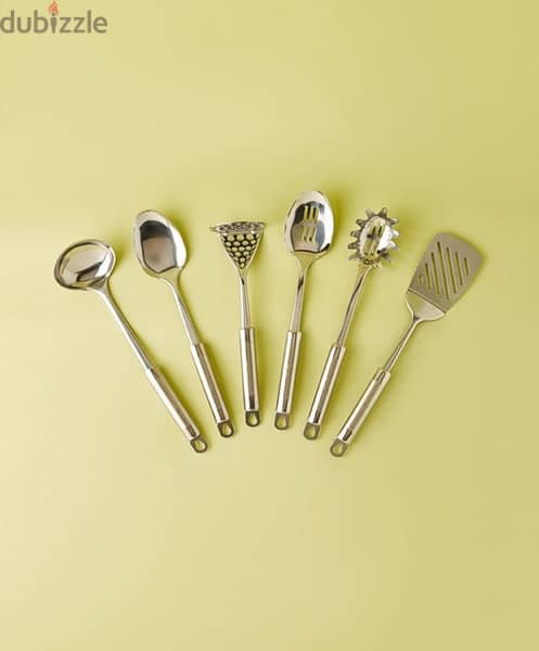 NEW - 27-Piece Stainless Steel Kitchen Tools Set Silver 2