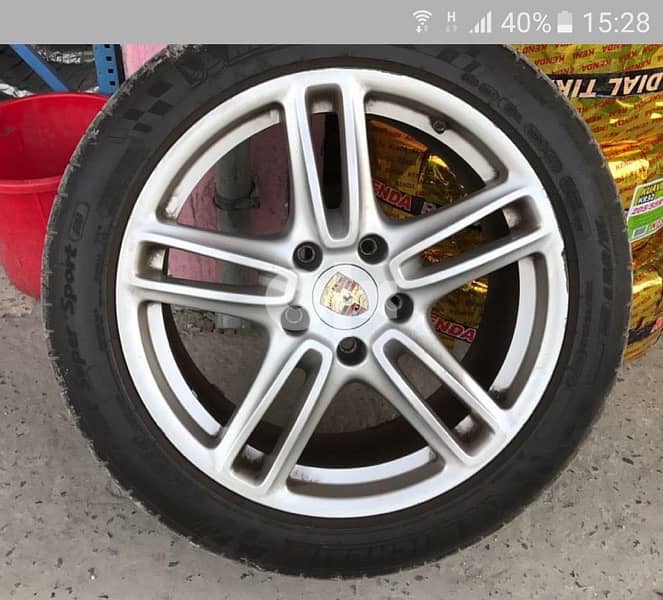 Porsche rims and tires 1