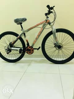 New super cycle aluminum size 29” orange color best offer price 0