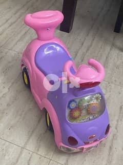 Plastic table and chair and car toy 0