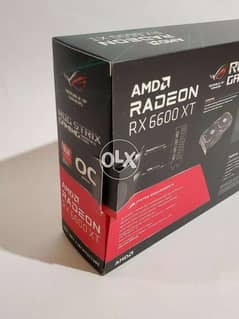 ASUS ROG Strix Radeon RX 6600 XT 8GB GDDR6 Graphics Card 0