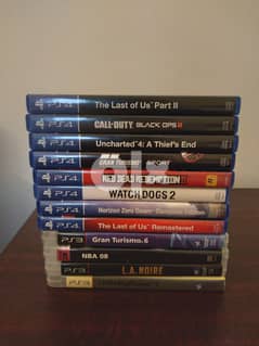 Ps4 and ps3 games for sale in good condition 0
