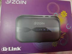 Zain WiFi 4G for sale new not use 0