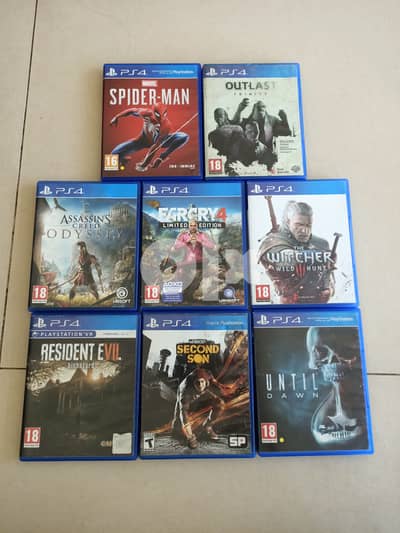 PS4 games for selling and Exchange
