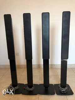 Home audio stand speakers in excellent condition 0
