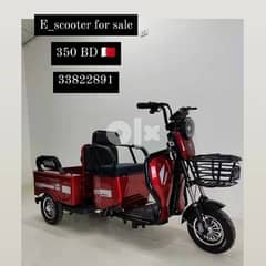Electric scooter for sale 350 BD  only 0
