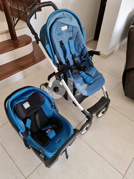 Peg Perego Stroller + Car Seat 1