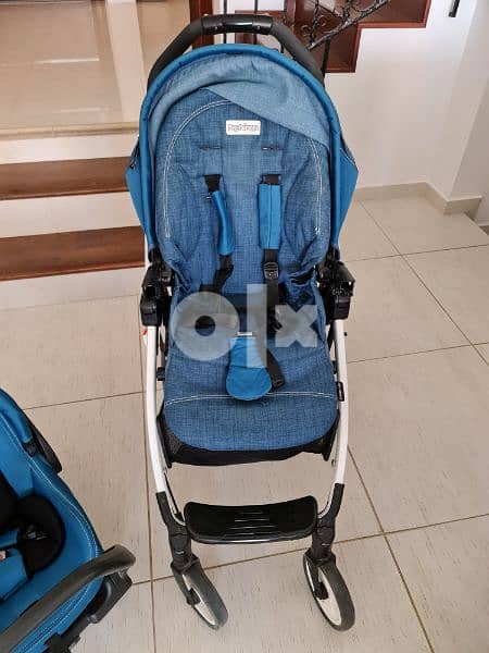 Peg Perego Stroller + Car Seat 2