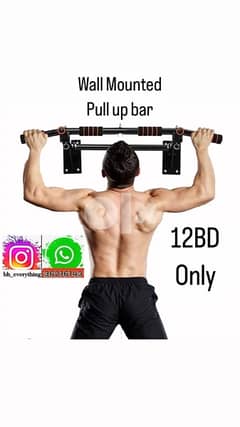 200kg Door Horizontal Bars Steel Home Gym Workout Chin push Up Pull Up 0