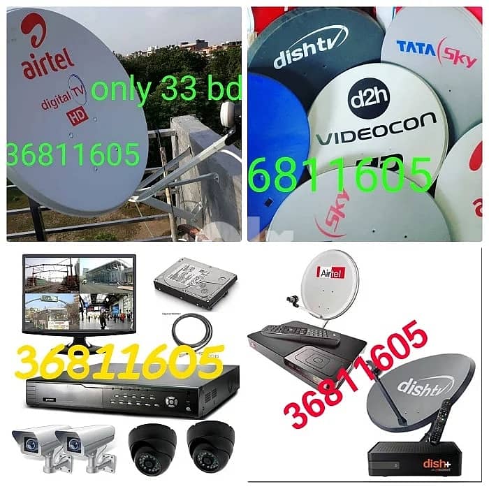 All types satellites and cctv fixing 2