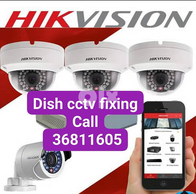 All types satellites and cctv fixing 11