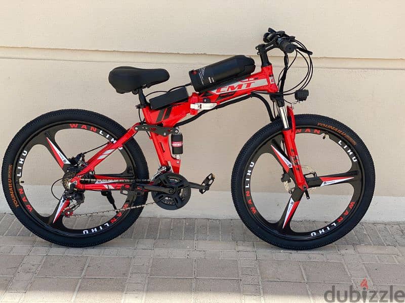 CMT X6 Electric Bike NEW 2024 Ebike - Removable battery for charging 4