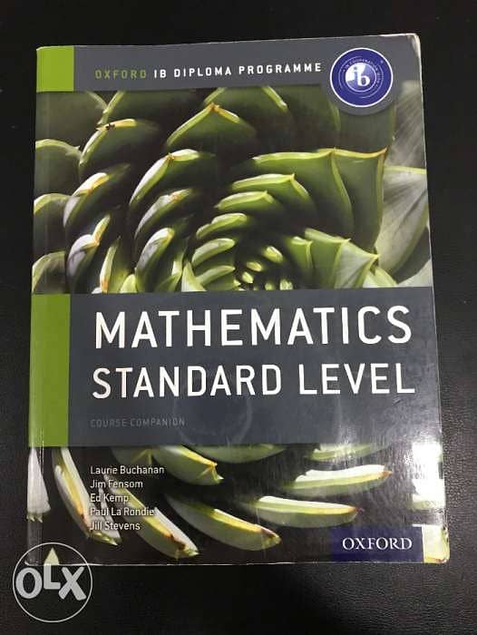 Oxford IB Diploma Programme: Mathematics Standard Level Book for sale 0