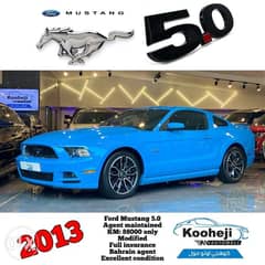 *Ford Mustang 5.0 - v8* 2013 *Agent maintained * KM: 88000 only Modifi 0