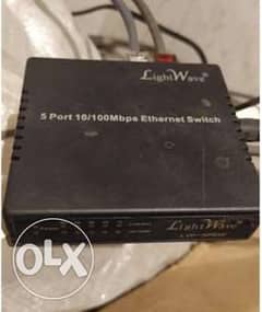 Lightwave 5 port switch 0