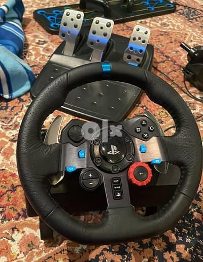 Logitech G29 Driving Force PC/PS5/PS4/PS3 Steering Wheel+Pedals