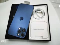 IPhone 12 pro max 256 gb blue edition new just 5 days used 0