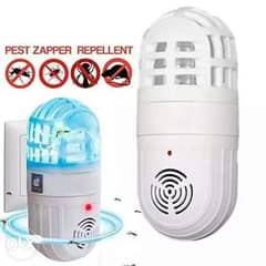 2-in-1 Ultrasonic Pest Repeller & Bug Zapper by BulbHead, 0