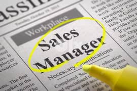 SALES MANAGER WANTED 0