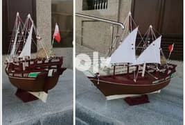 للبيع سفن زينة خشب صناعة بحرينية البحرين 0