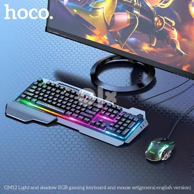 HOCO Gaming Keyboard & Mouse - Computer Accessories - 104405027