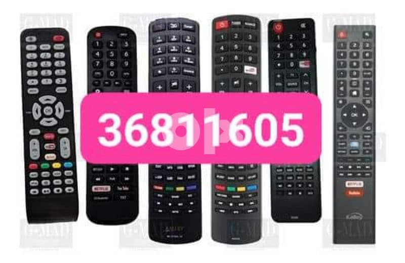 all remote control available call or Whatsapp me 0