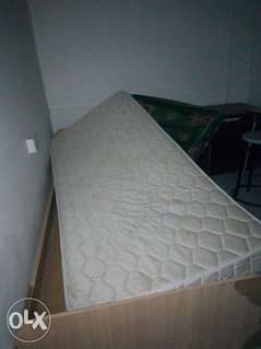 Single bed and coat and two doors cupboard for sale 0