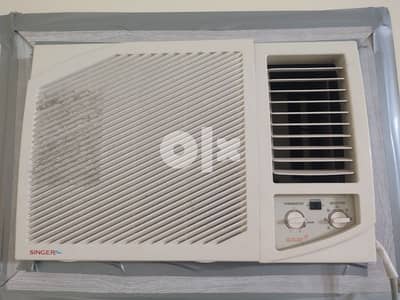 Window AC for sale 1.5 ton Singer plus - Air conditioners & Fans ...