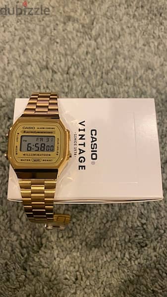 NEW - Casio Vintage Gold