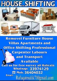 House shifting all bahrain  24 hours servies call for Moving 0