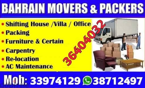 House shifting all bahrain call for Moving