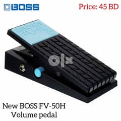 New BOSS FV-50H musical instruments volume pedal 0