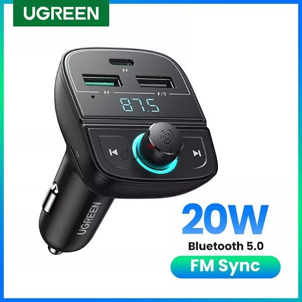 Ugreen Bluetooth Car charger 5.0 0